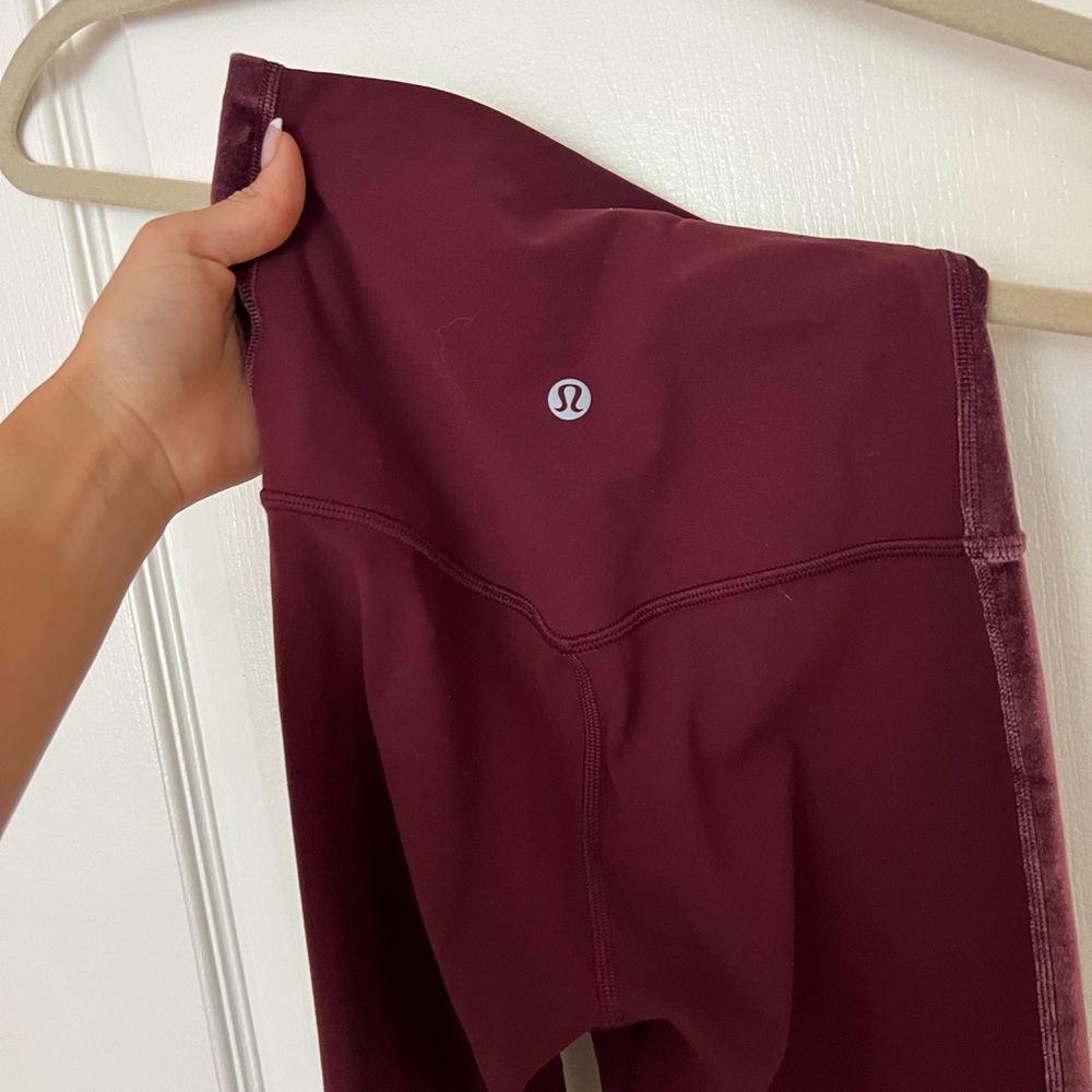 Lululemon high-waisted yoga pants
